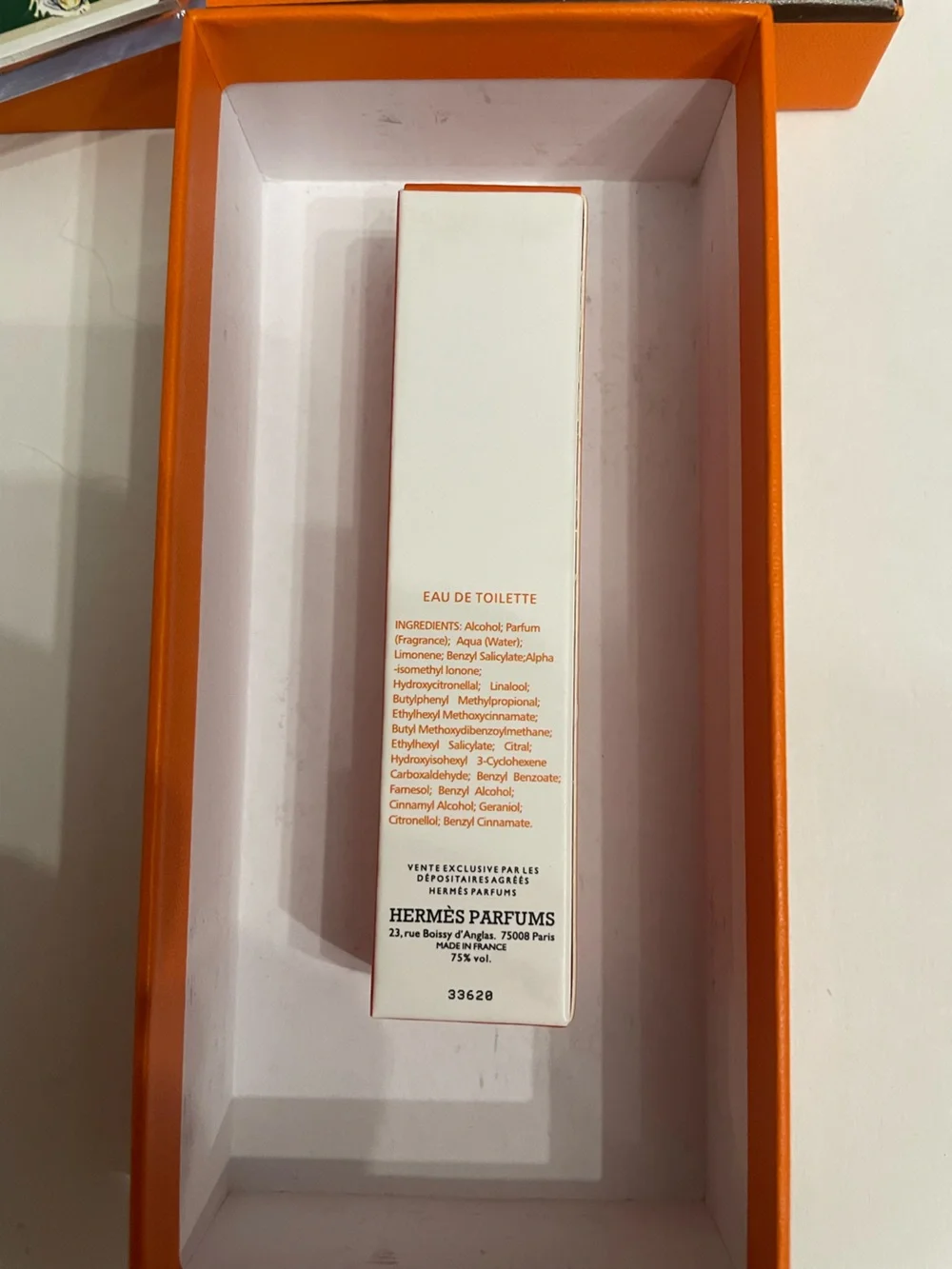 Hermes bundle- keychain / spray / gift box